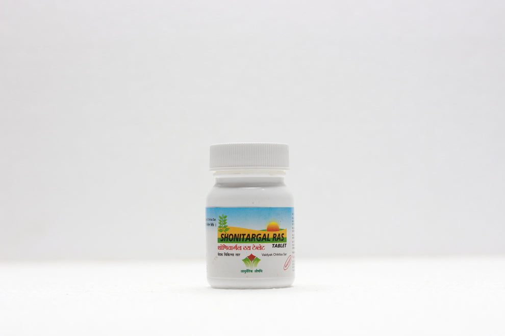 Nagarjuna Gujarat SHONITARGAL RAS 60TAB Bottle of 60 QTY