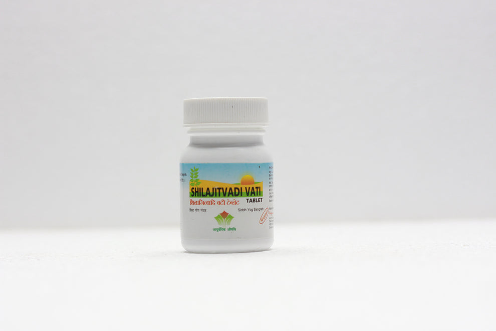 Nagarjuna Gujarat SHILAJITVADI VATI 30TAB Bottle of 30 QTY