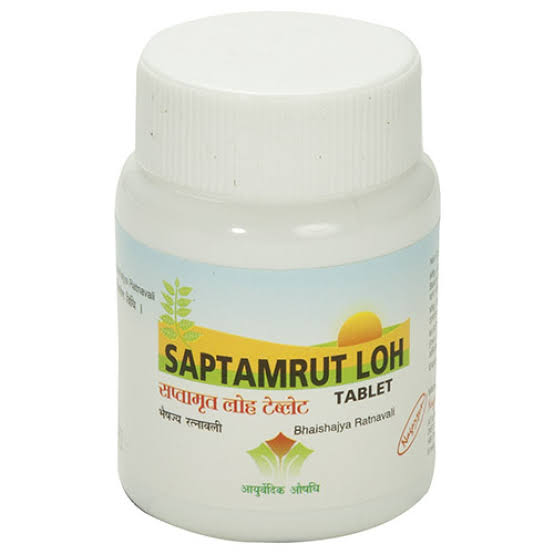 Nagarjuna Gujarat SAPTAMRUT LAUH 60 TAB Bottle of 60 QTY