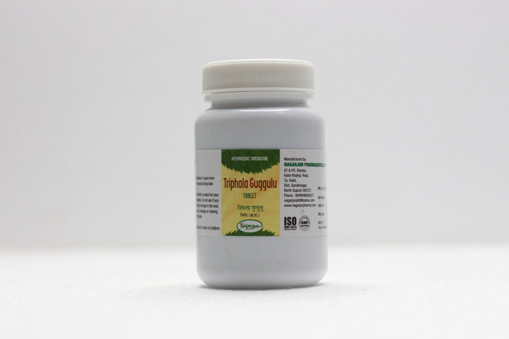 Nagarjuna Gujarat TRIPHALA GUGGULU 60 TAB Bottle of 60 QTY