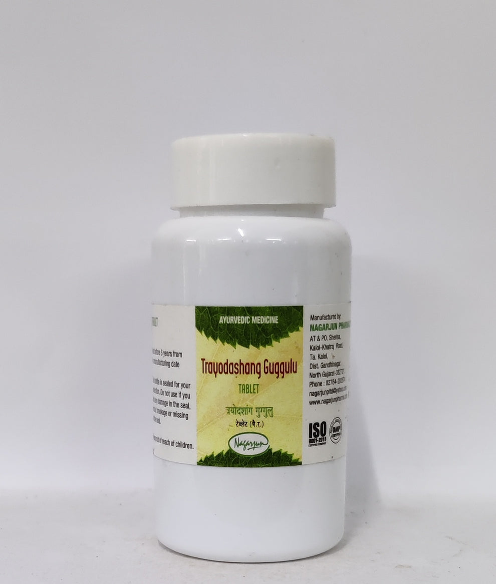 Nagarjuna Gujarat TRAYODASHANG GUGGULU  60 TAB Bottle of 60 QTY
