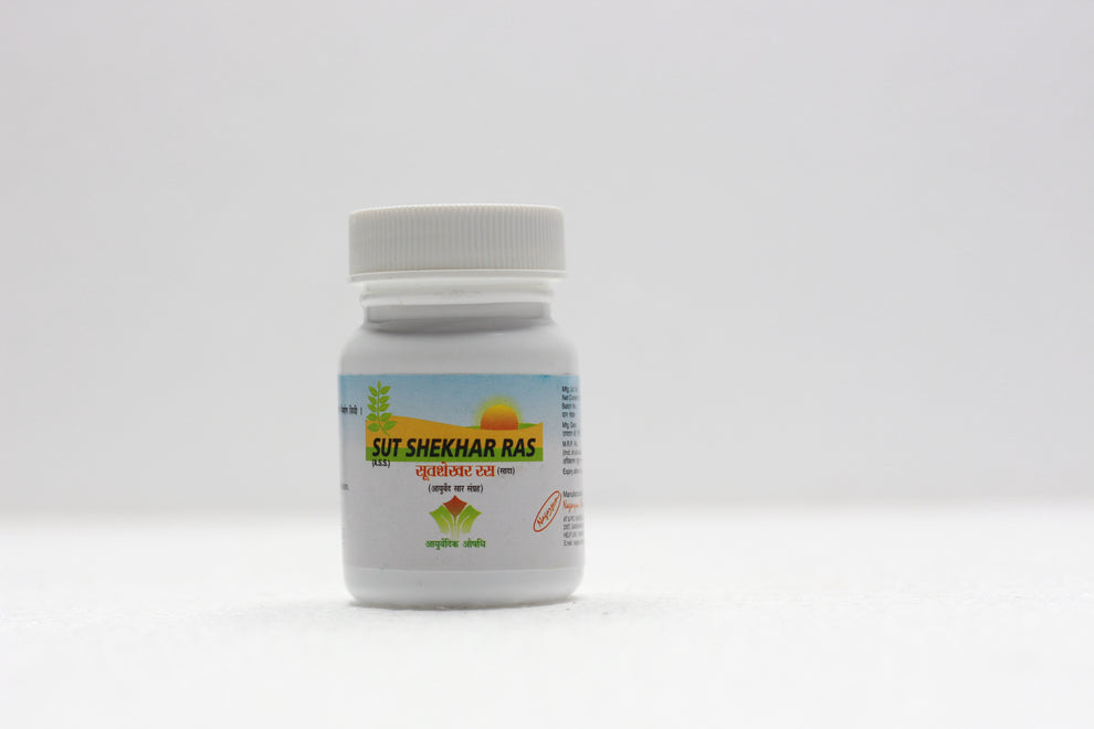 Nagarjuna Gujarat SUT SHEKHAR RAS 60 TAB Bottle of 60 QTY