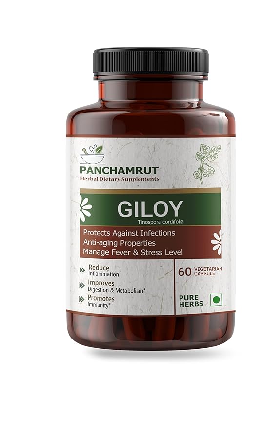 Panchamrut GILOY Jar of 60 Capsule