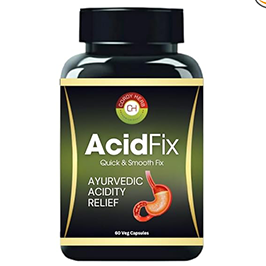 Cordy Herb AcidFix Herbal Capsules Bottle of 60 QTY