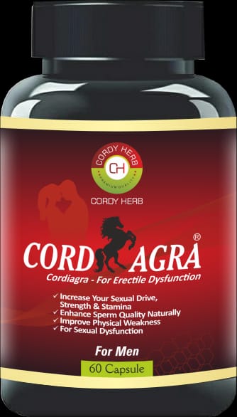 Cordy Herb Cordiagra Bottle of 60 QTY