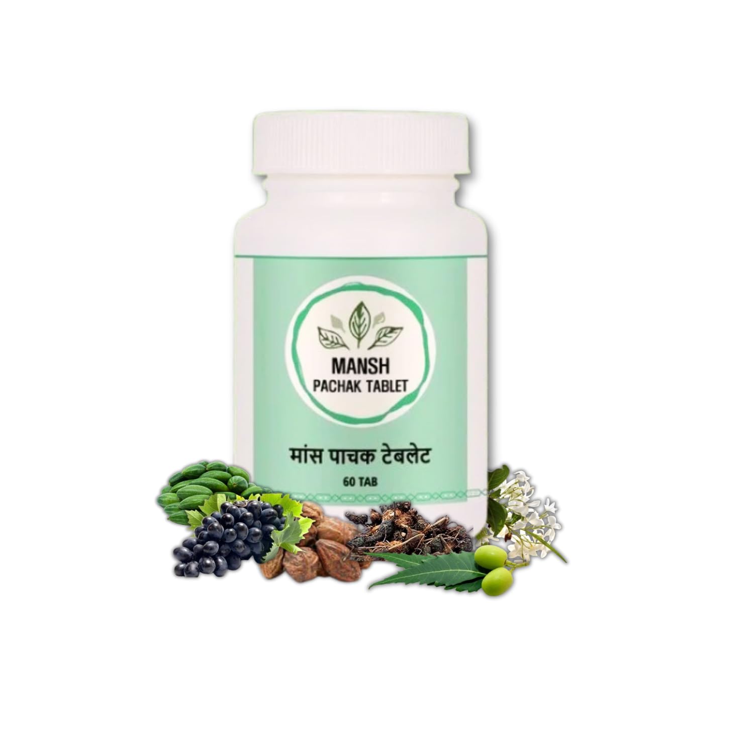Panchamrut MANSH PACHAN Jar of 60 Tablet