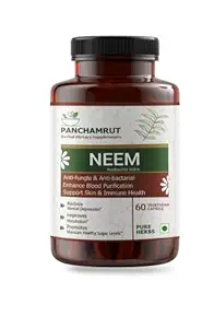 Panchamrut NEEM Capsule Jar of 60 Capsule