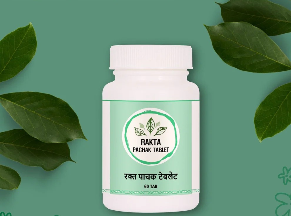 Panchamrut RAKTA PACHAK Jar of 60 Tablet
