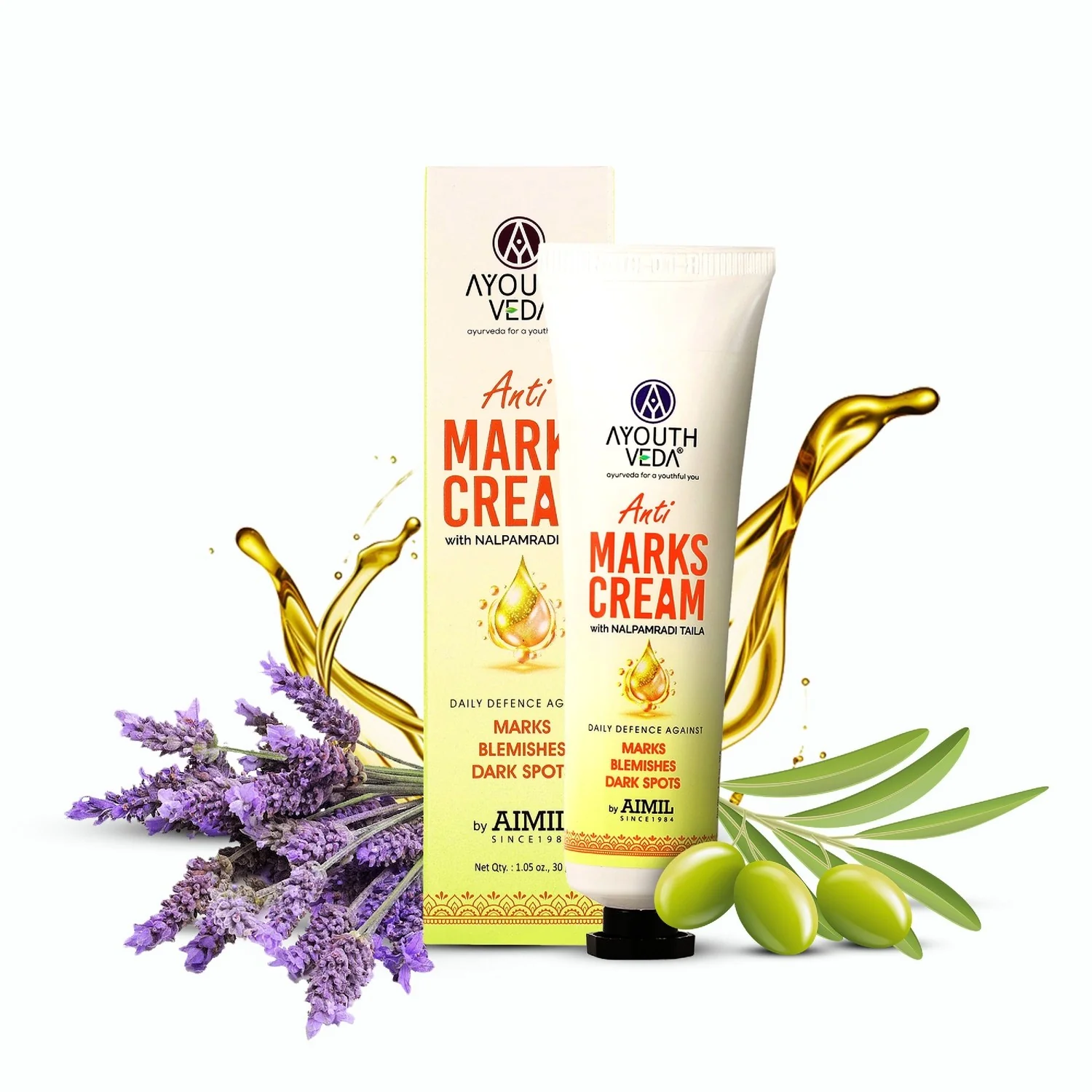 Ayouthveda Anti Marks Cream 30g Tube of 30 GM