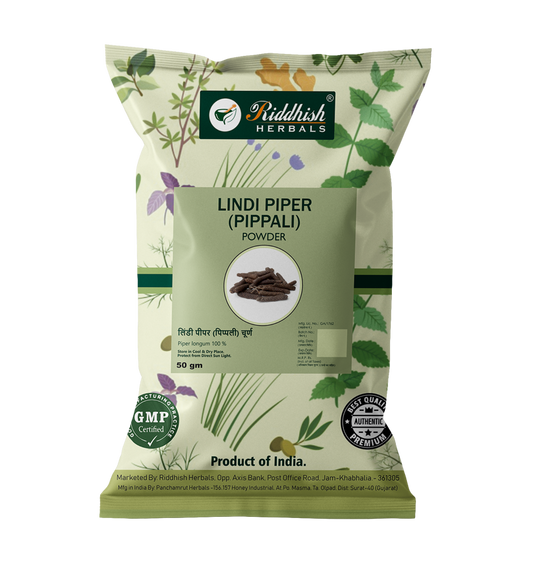 Riddhish Herbals Lindi Piper Churna 100g Packet of 100 GM