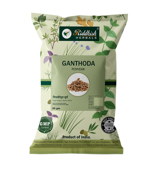 Riddhish Herbals Ganthoda Powder 100g Packet of 100 GM