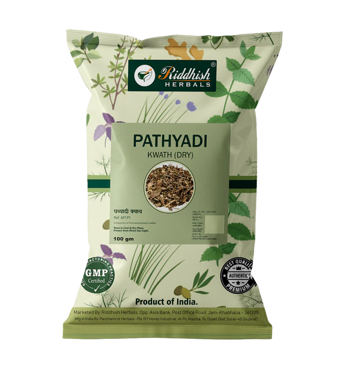 Riddhish Herbals Pathyadi Kwath 100g Bottle of 100 GM