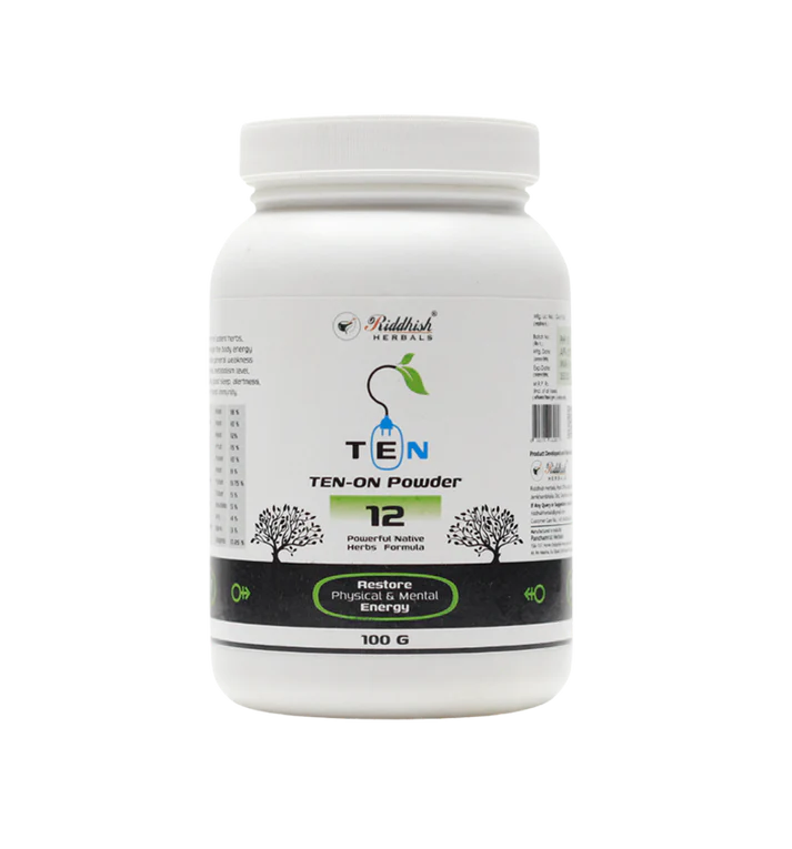 Riddhish Herbals Ten On Powder 100g Bottle of 100 GM