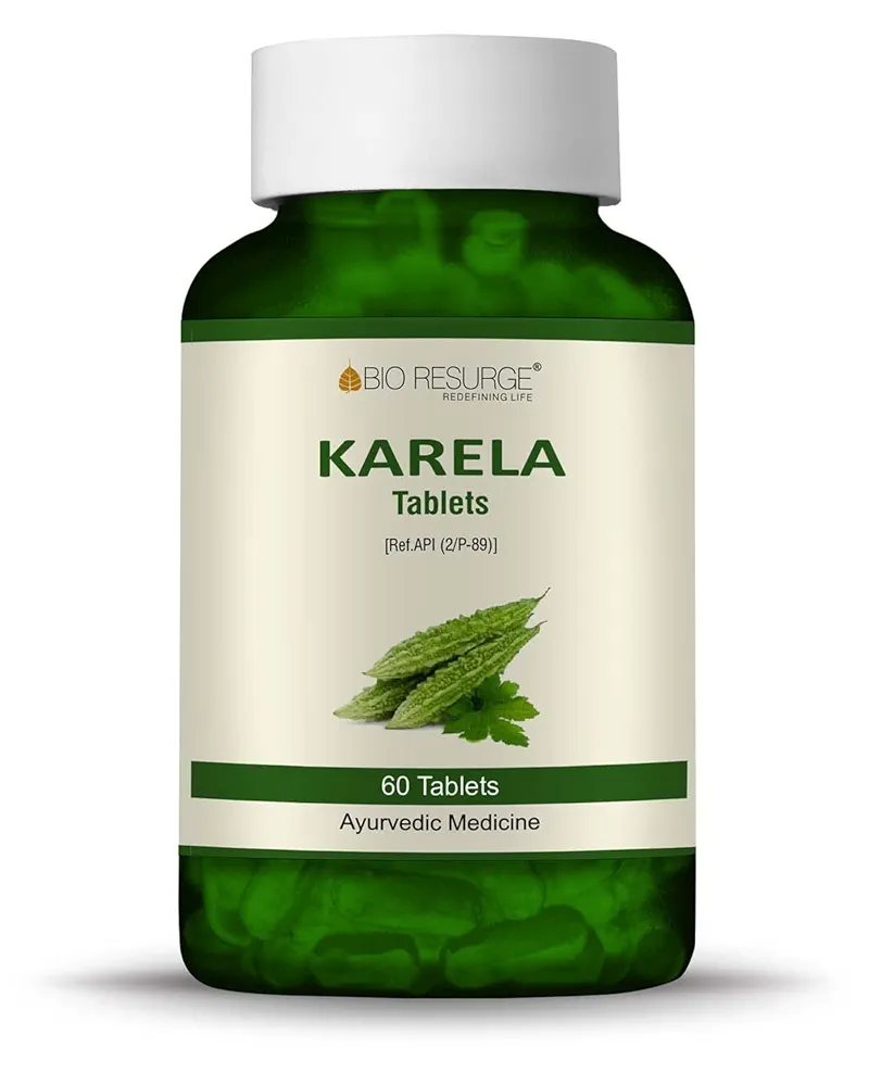 Bio Resurge Karela Tablet Bottle of 60 QTY