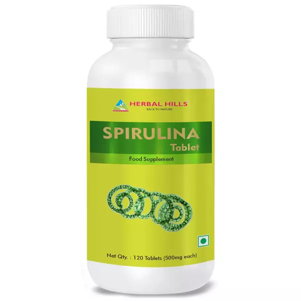 Herbal Hills Hebal hills Spirulina Jar of 900 QTY