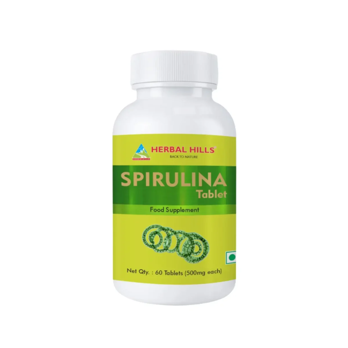 Herbal Hills Spirulina Bottle of 900 QTY