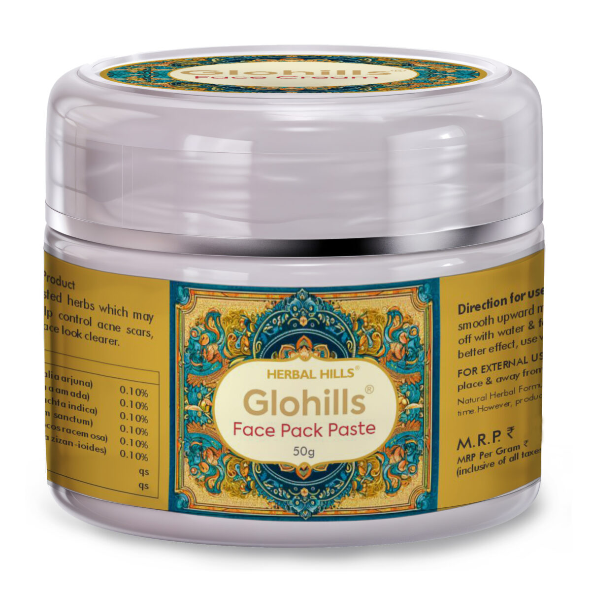 Herbal Hills Glohills 50 g Face Cream Box of 50 GM