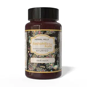 Herbal Hills Kesho hills Plus forte Hair Mask  100 gms Jar of 100 GM
