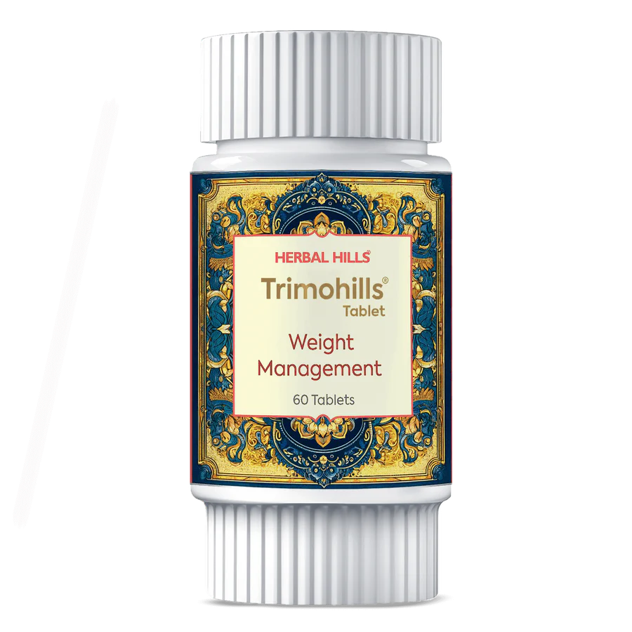Herbal Hills Fat Burning Tablet Trimohills Bottle of 1 QTY