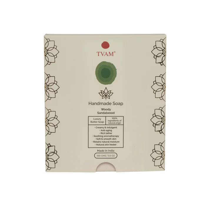 TVAM Woody Sandalwood Sachet of 100 GM