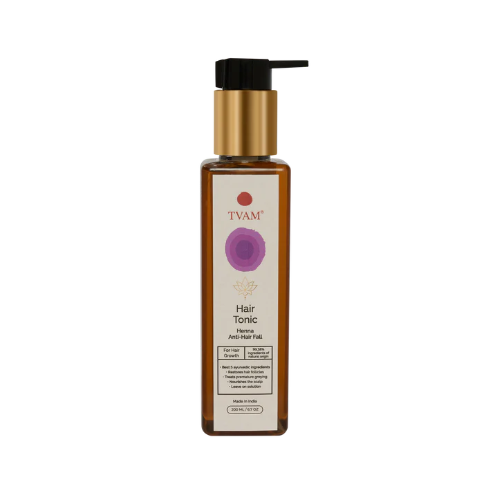 TVAM Henna Hair Tonic Bottle of 200 ML