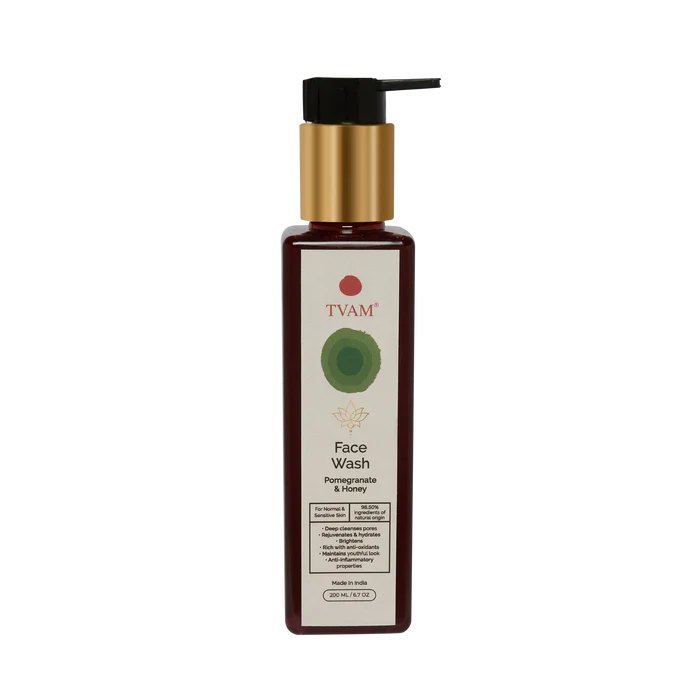 TVAM Pomegranate and Honey for Normal and Sensitive Skin Bottle of 200 ML