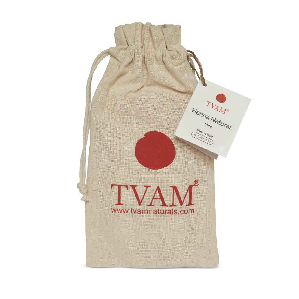 TVAM Natural Hair Colour and Pure Henna Sachet of 100 GM