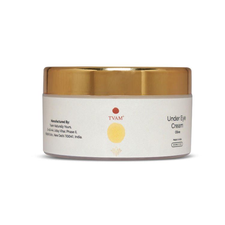 TVAM Under Eye Cream and Olive Jar of 50 GM
