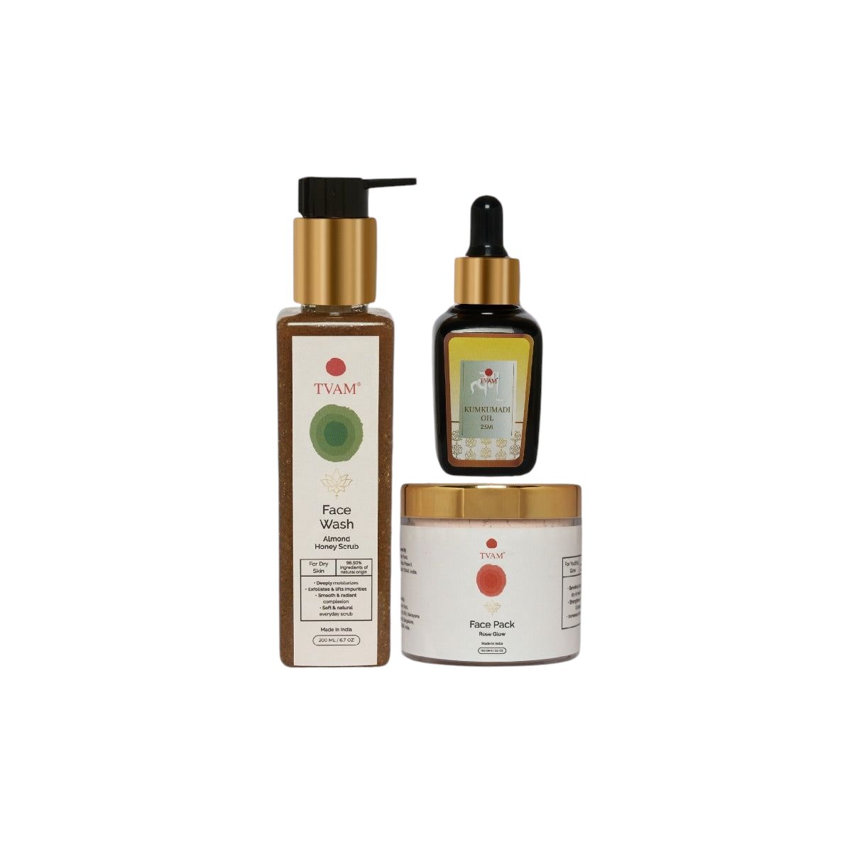 TVAM Luxury Refresh and Radiate Daily Unisex Combo Set Kits of 3 QTY