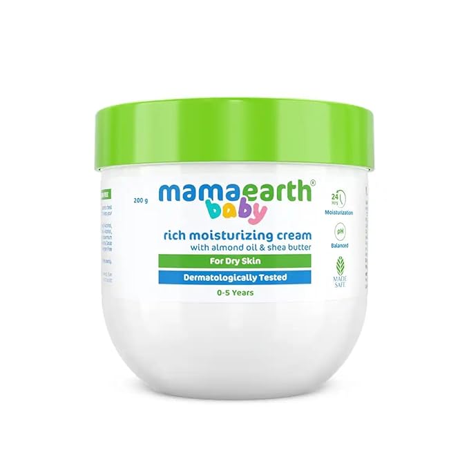 MamaEarth ME Baby Rich Moisturizing Cream 200 g Tube of 200 GM