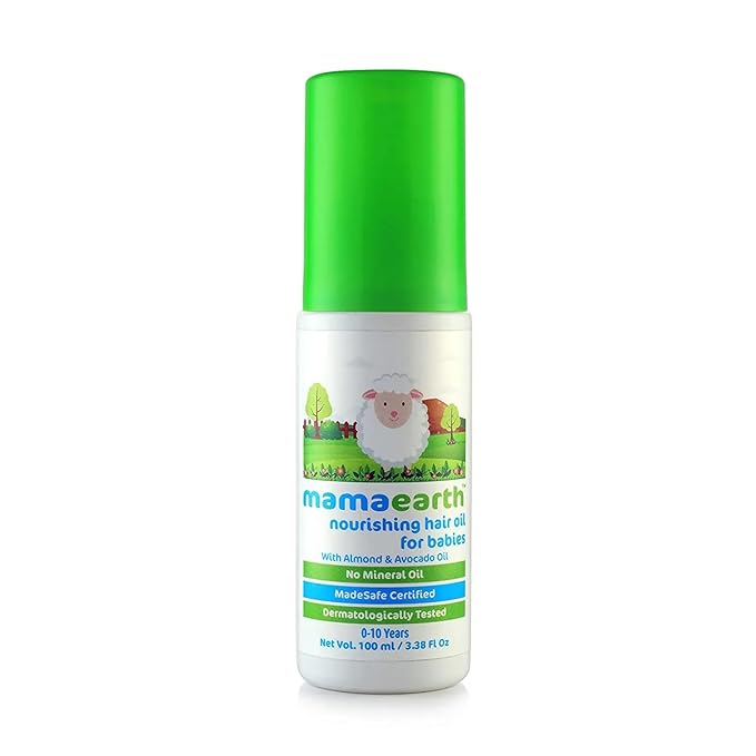 MamaEarth Nourishing Hair Oil for babies Bottle of 100 ML