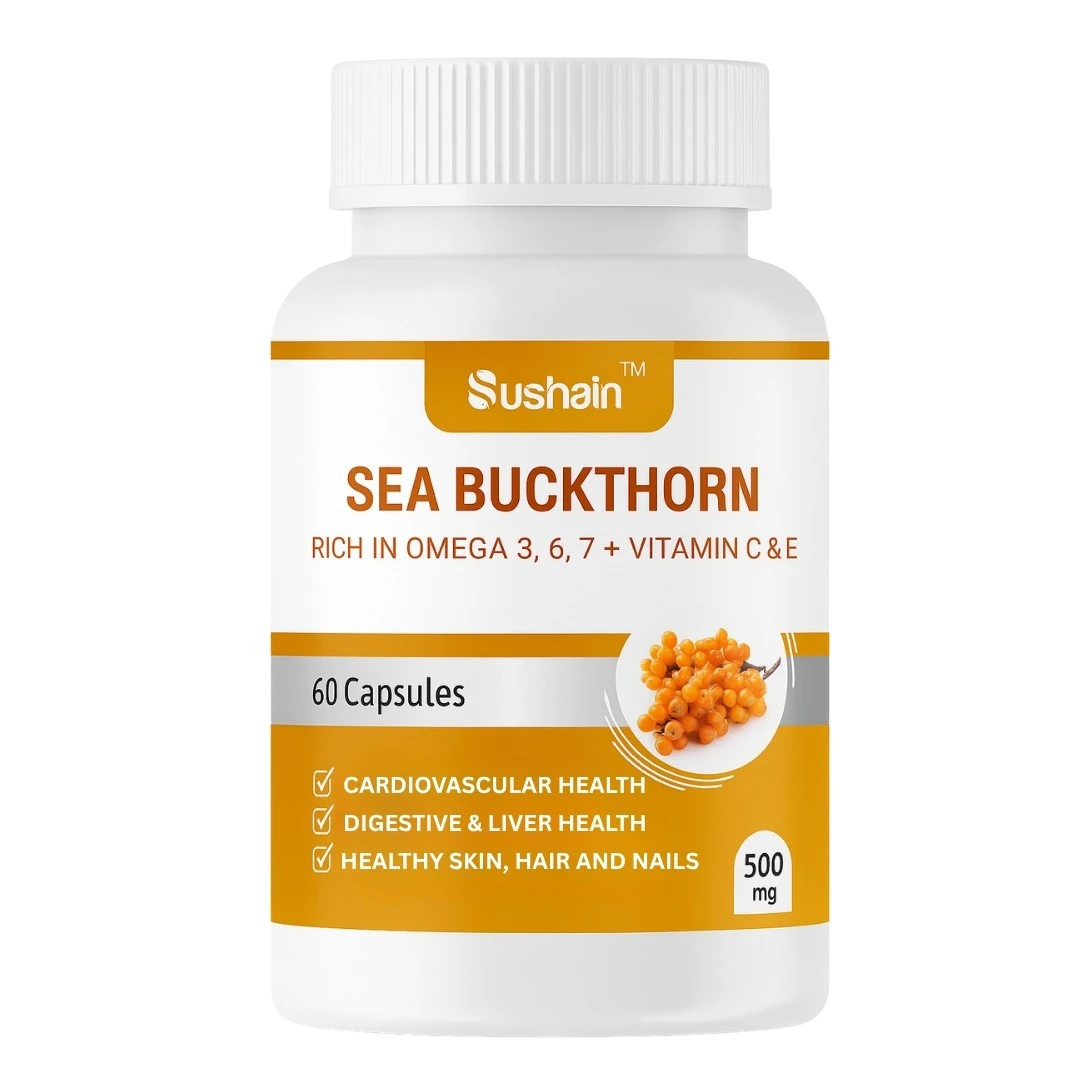Sea Buckthorn Capsules Bottle of  120 Capsule