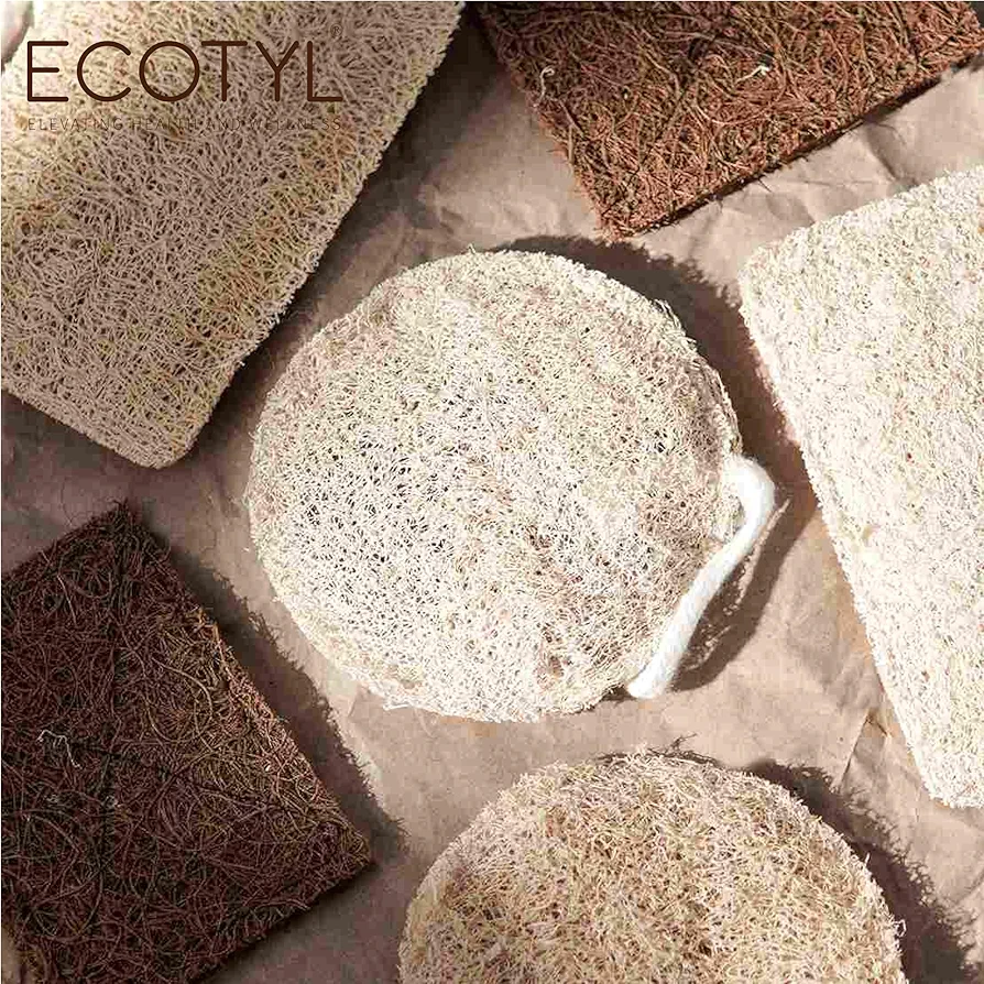 Ecotyl Body Loofah   Set of 2 Box of 2 QTY