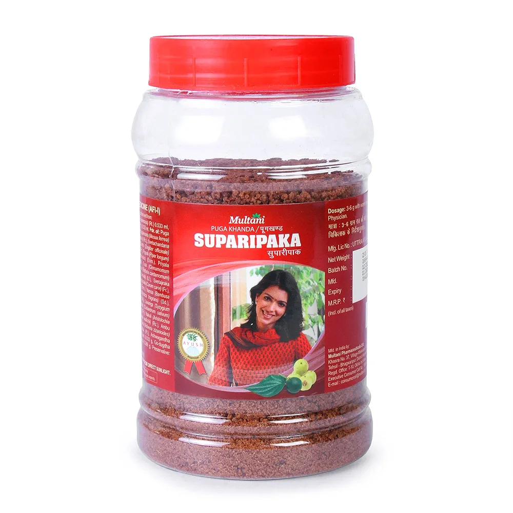 Multani Pugakhand Supari Pak 100 Gm 2 Pack Bottle of 100 GM