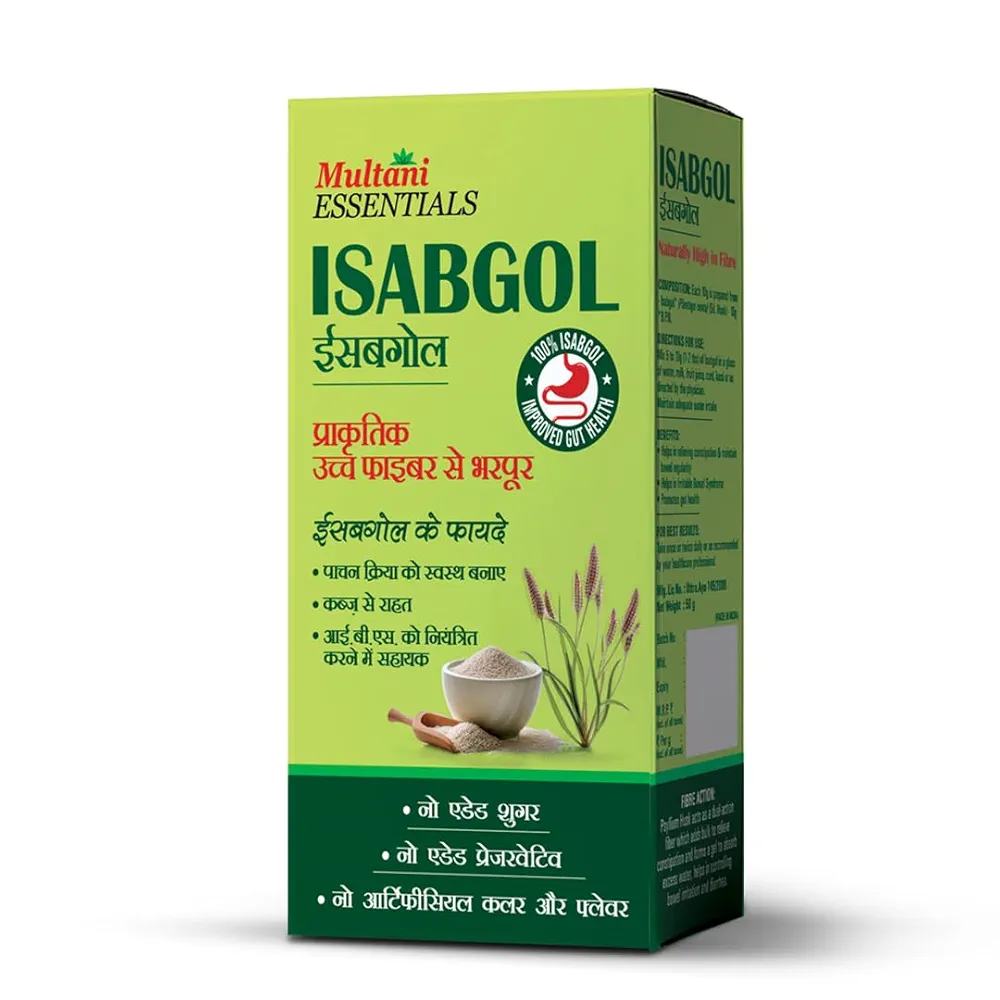 Multani Essentials Isabgol Bottle of 100 GM