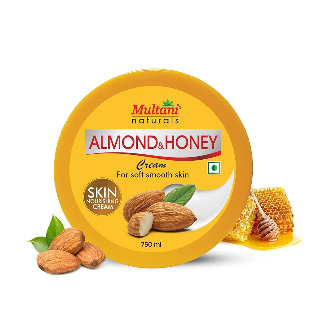 Multani Naturals Almond and Honey Body lotion Cream Bottle of 500 ML