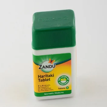 Zandu Haritaki Tablet Bottle of 40 ML