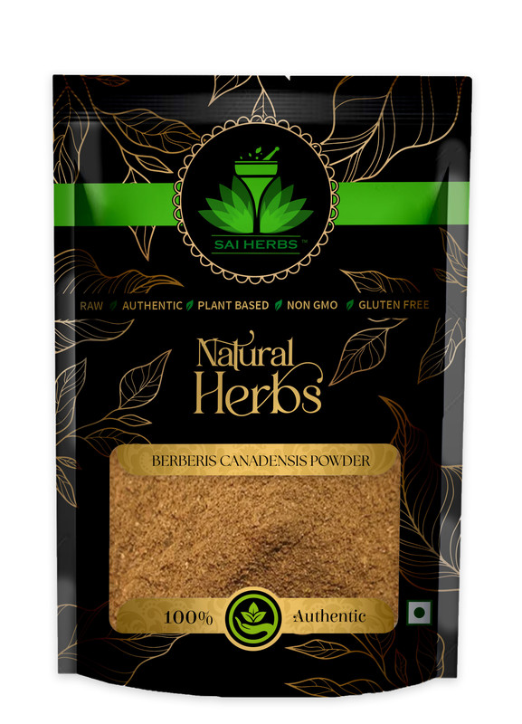 SAI HERBS Berberis Canadensis Powder Packet of 500 GM