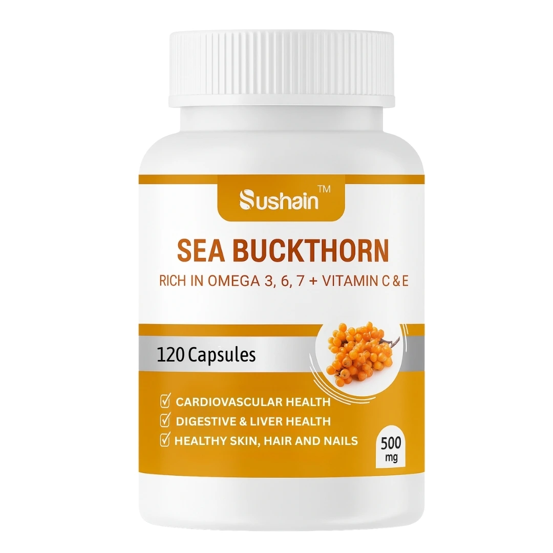 Sea Buckthorn Capsules Bottle of  120 Capsule