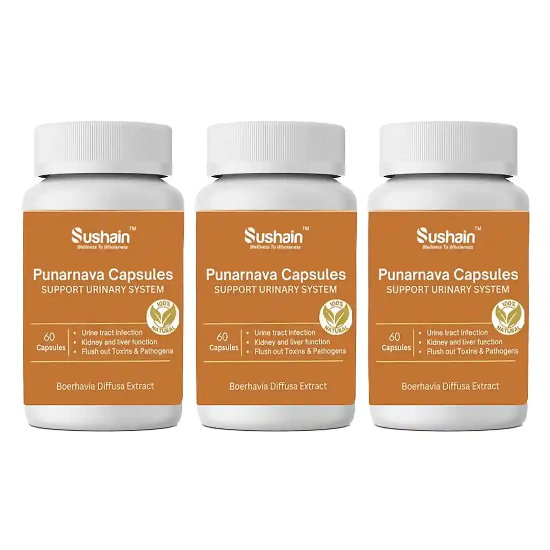 Punarnava Extract capsules Bottle of  180 Capsule