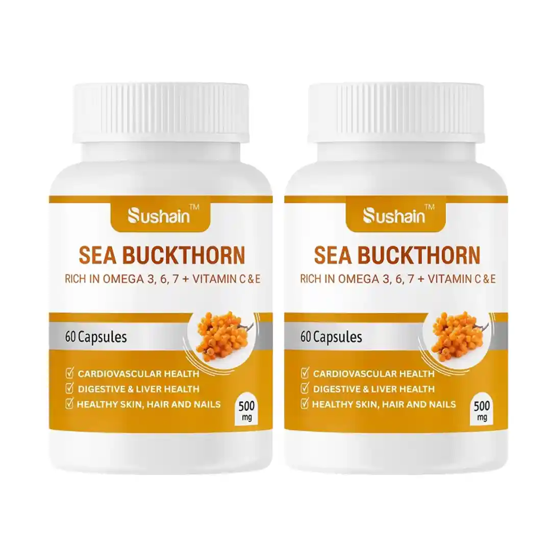 Sea Buckthorn Capsules Bottle of  120 Capsule