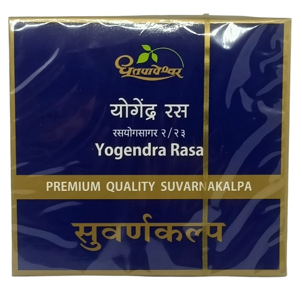 Yogendra Rasa Premium Quality Suvarnakalpa Strip of 10 Tablet