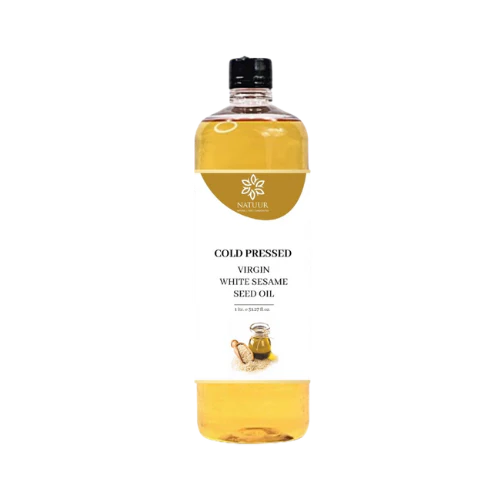 White Sesame seeds Oil Bottle of 1000 ml ML