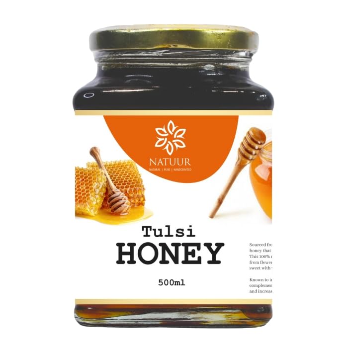 Natuur Pure Honey Tulsi Jar of 500 ml GM