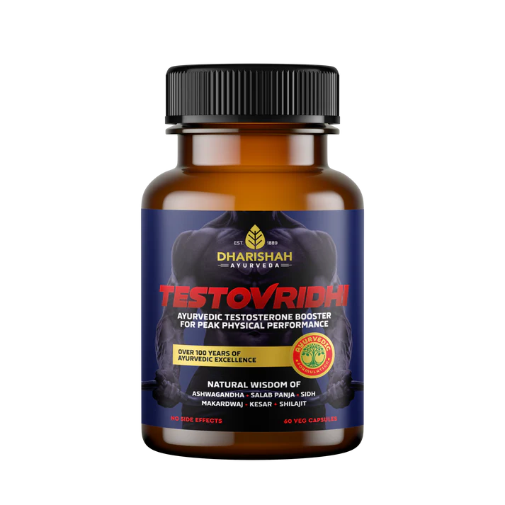 Dharishah Testovridhi Capsules Bottle of 60 QTY