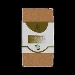 ACTIVATED CHARCOAL SOAP WITH TEATREE LEMON AND GINGER  ANTI ACNE Foil of 100 GM