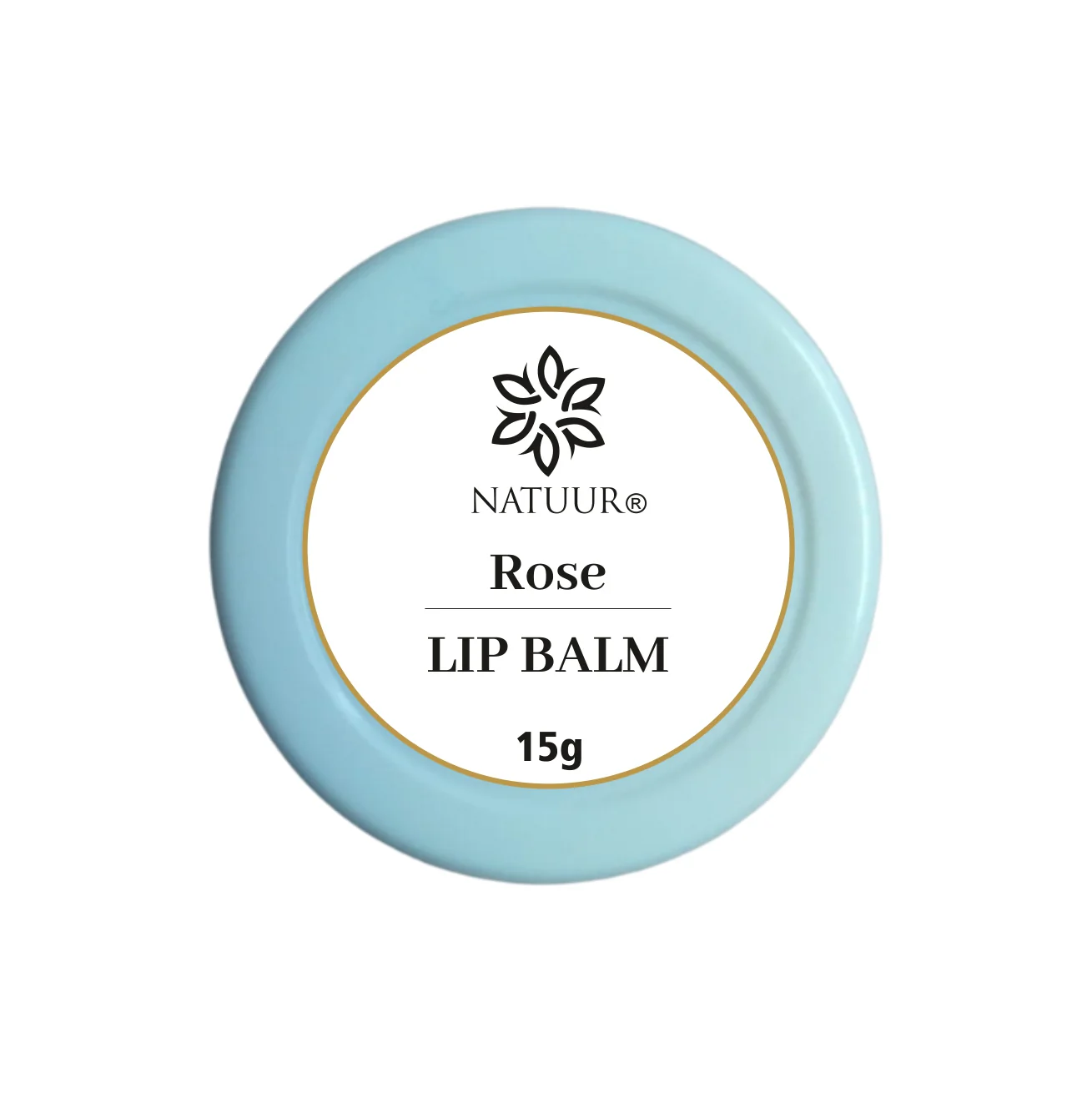 Natuur Lip Balm  Rose and Cardamom Jar of 15 gms GM