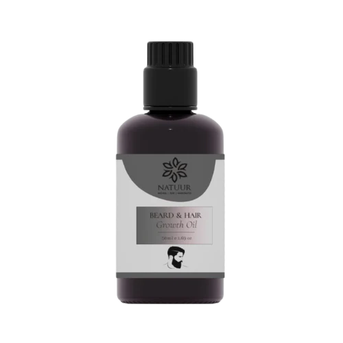 Natuur Beard and  Hair Growth Oil Bottle of 50 ml ML