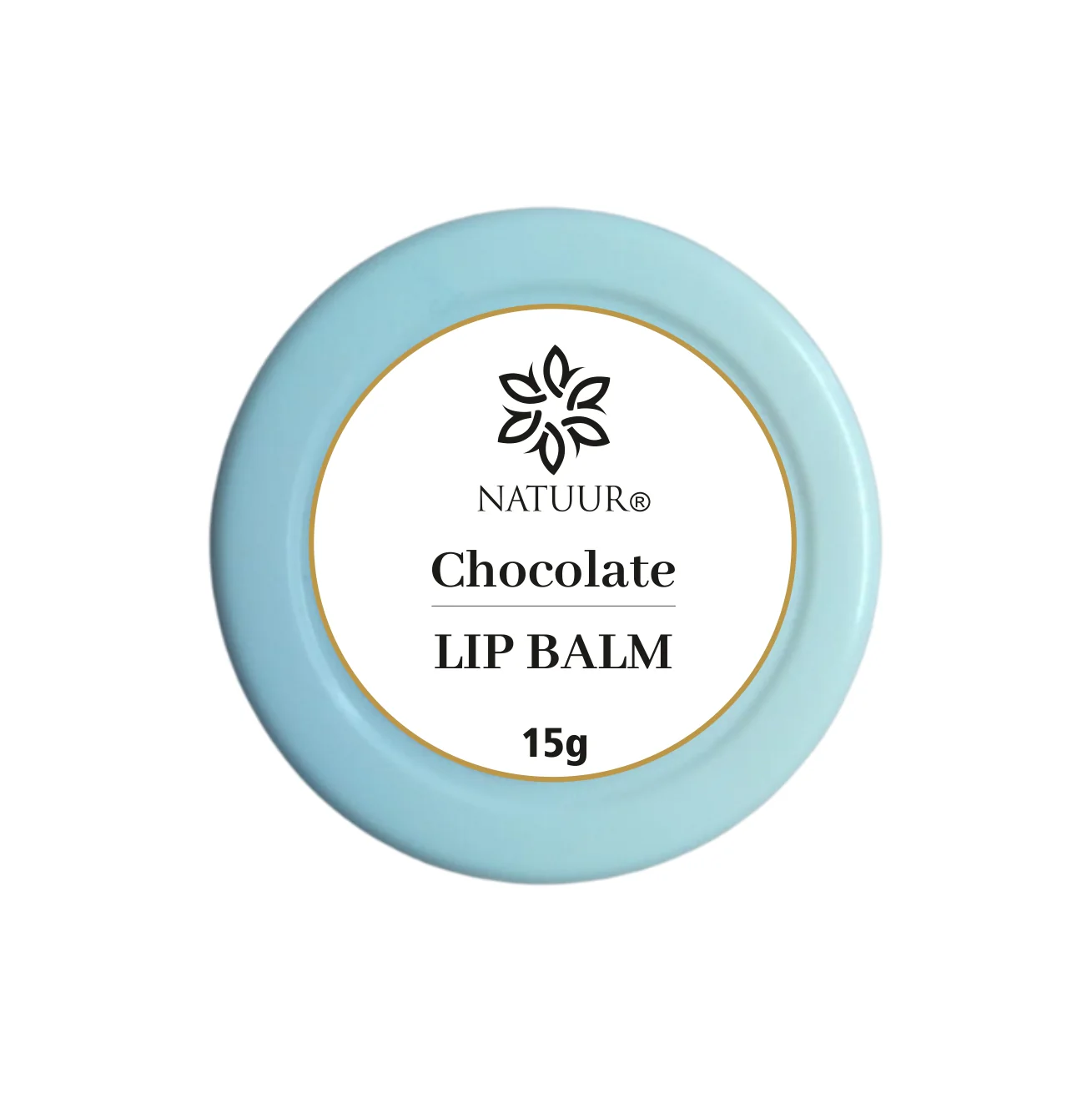 Natuur Lip Balm  Chocolate Jar of 15 GM