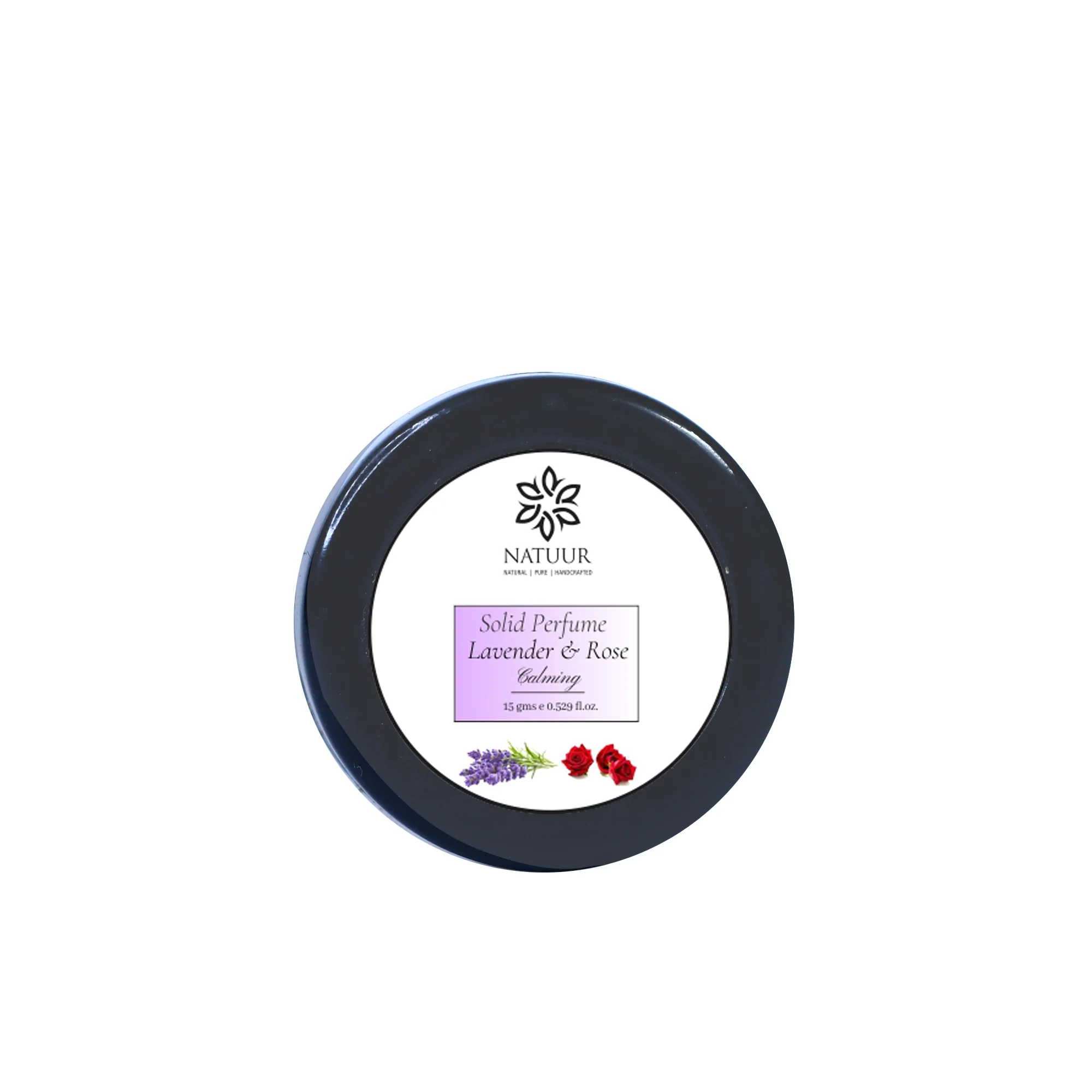 SOLID PERFUME Lavender and  Rose Jar of 15 GM